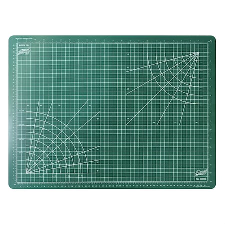 Excel Blades 18 in. x 24 in. Self Healing Cutting Mat with Measurement Grid 60032IND